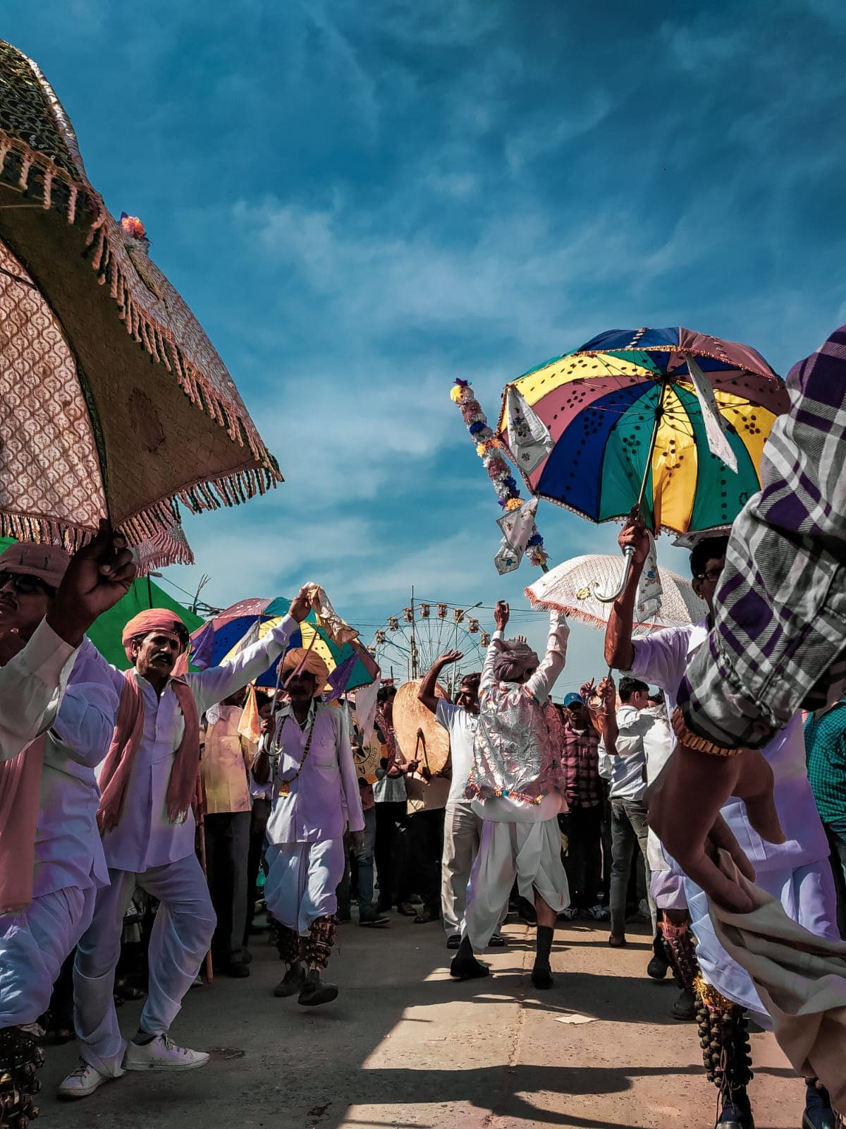 Volunteers helping community